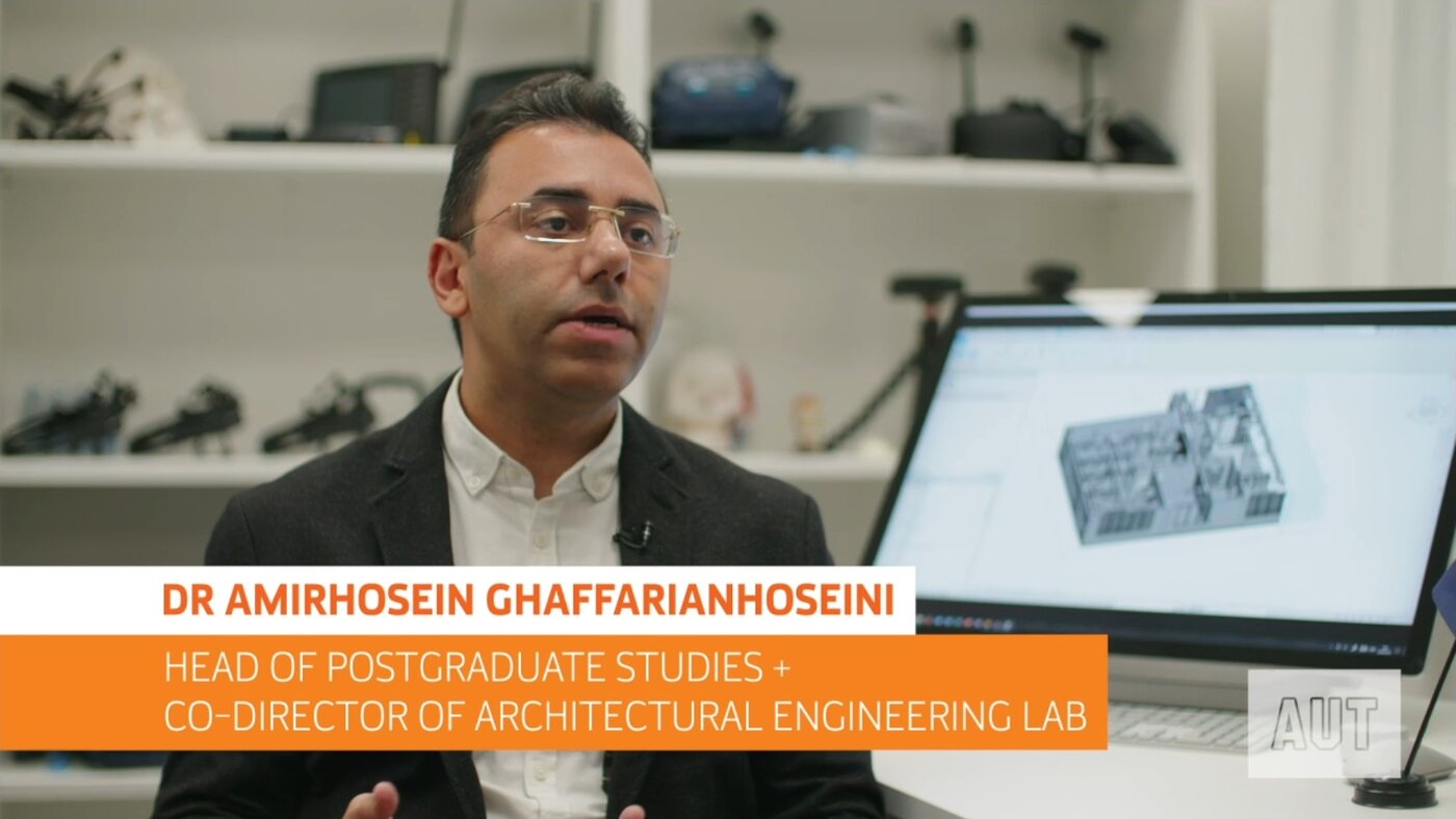 AUT promotional video featuring Amir
