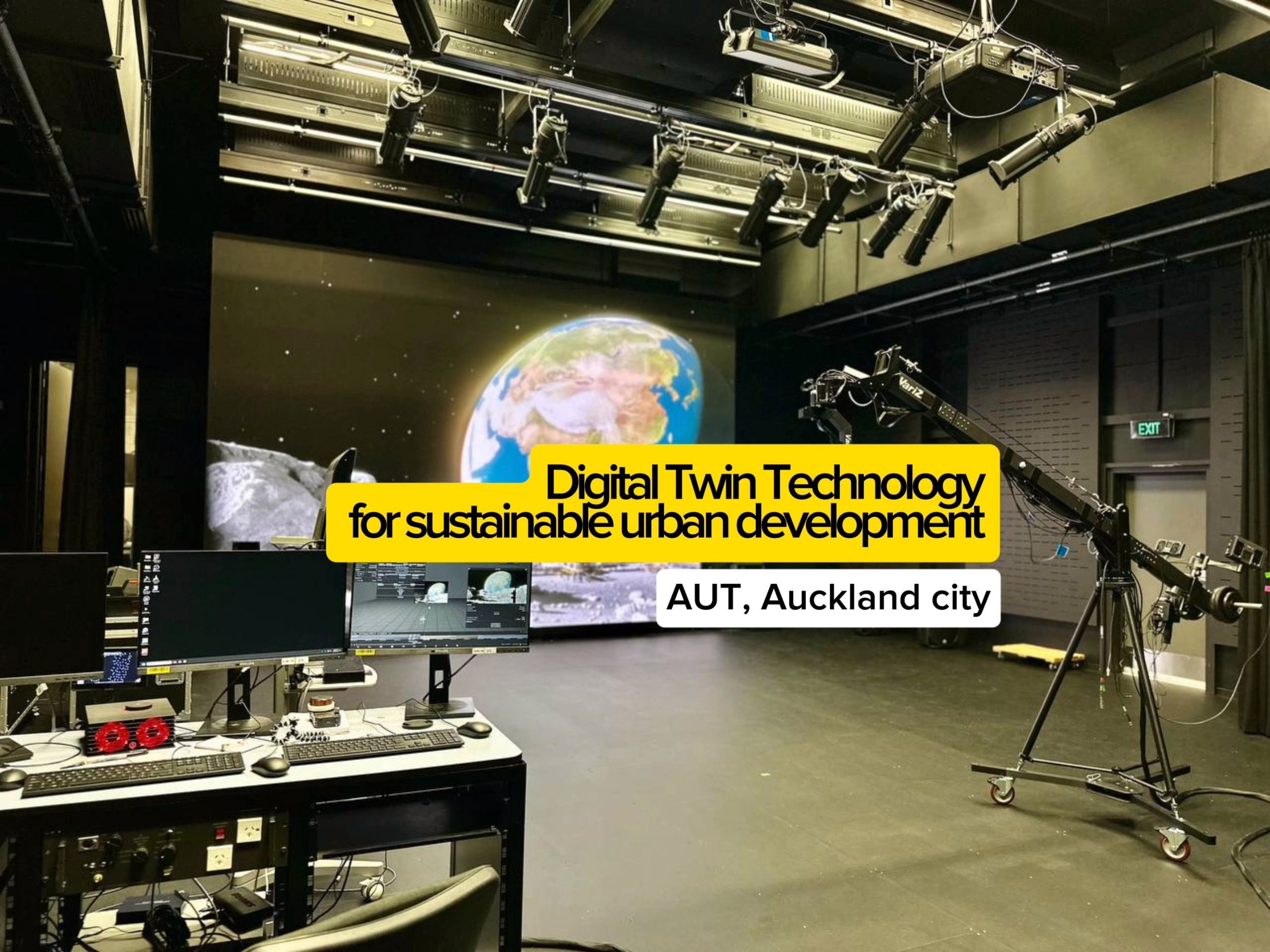 AUT studio for digital twin technology for sustainable urban development